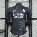 Maillot Real Madrid foot Y3 noir 2024 2025 - vue 1