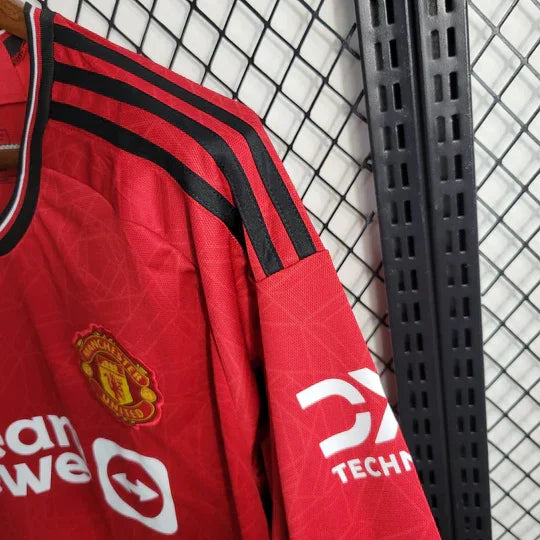 Maillot Manchester United 2023 2024 Manches Longues - vue 7