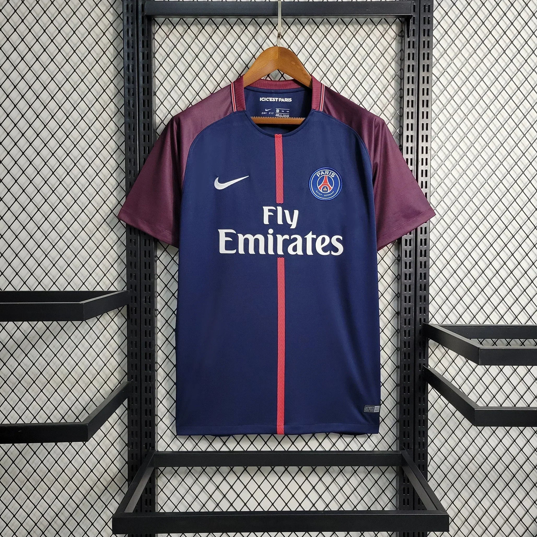 Maillot Paris retro 2017 2018 v1 - vue 1