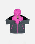 Veste NK RUNNING running - gris/rose/noir - vue 1