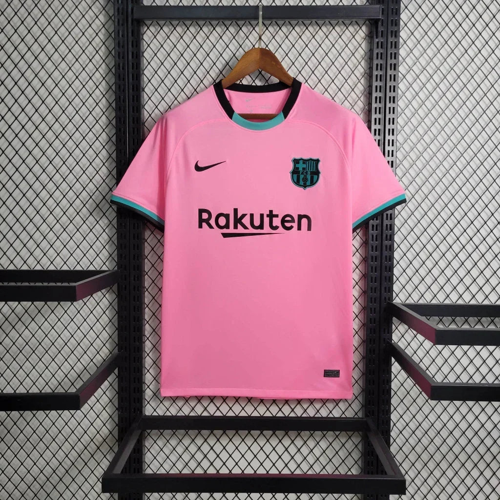 Maillot FC Barcelone 2020 2021 Rose - vue 1
