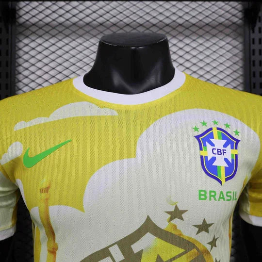 Maillot Brésil Concept 2025 Jaune - vue 2