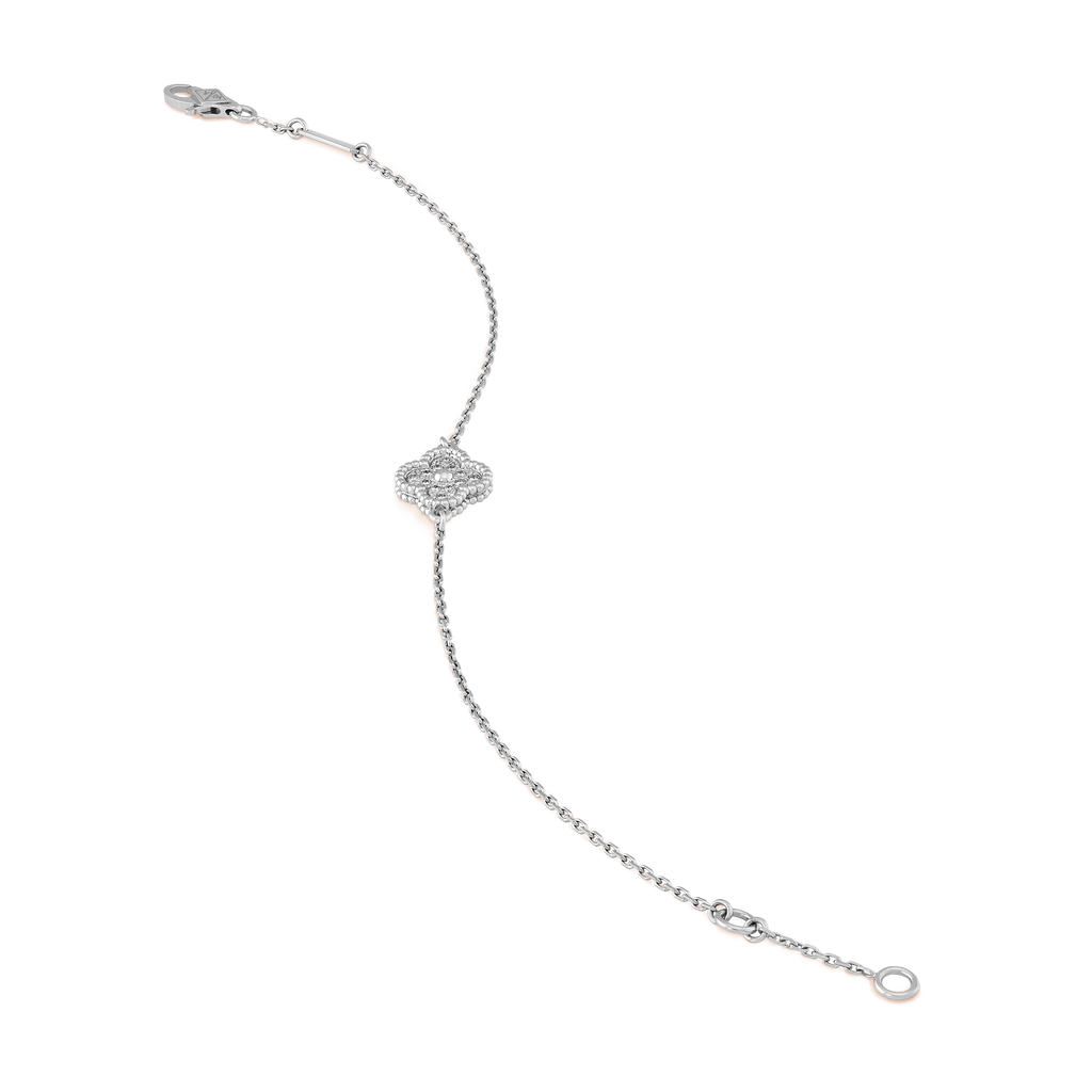 Van Cleef Sweet Alhambra Or blanc