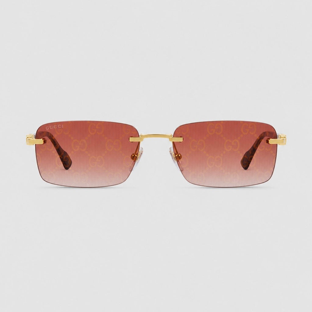 Lunettes de soleil rectangulaires v4 - vue 3