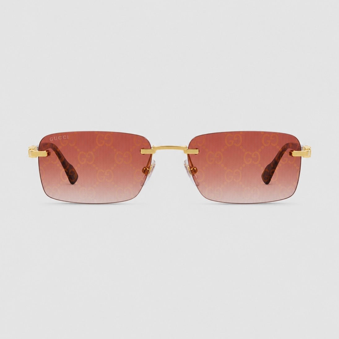 Lunettes de soleil rectangulaires v4 - vue 3