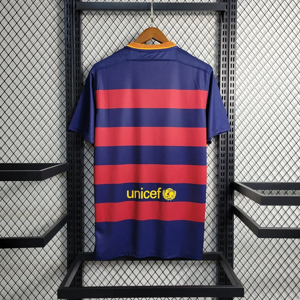 Maillot Retro FC Barcelone 2015 2016 - vue 3