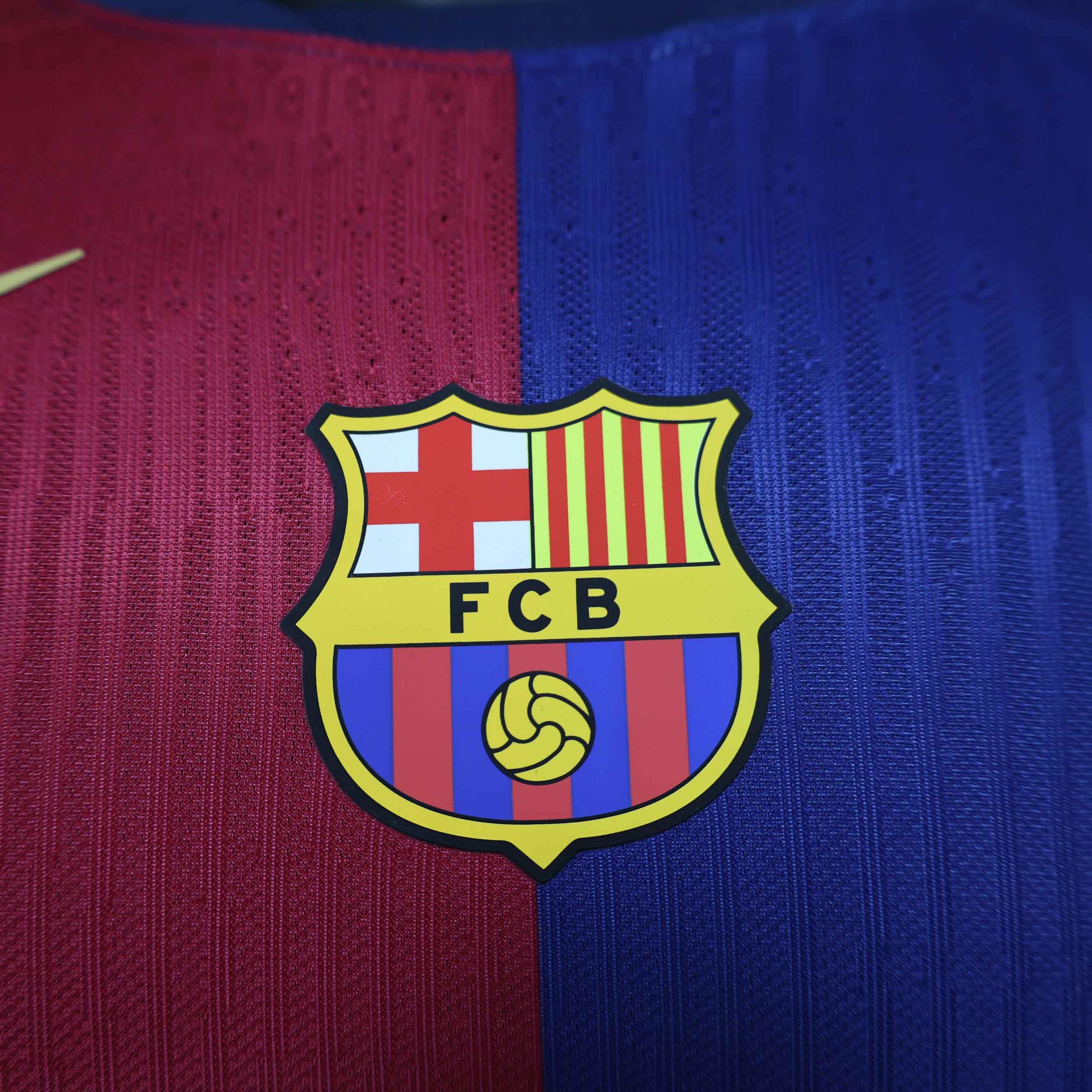 Maillot 24-25 Barcelone Manche Longue v2 - vue 3