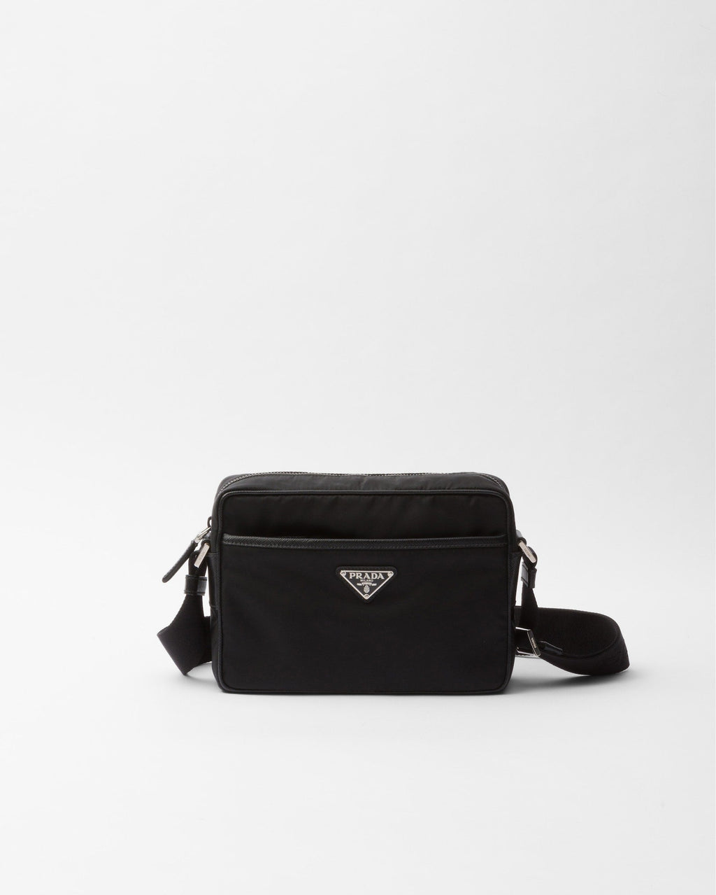 PR-DA2 Sac porté épaule en Re-Nylon et Saffiano v1 - vue 1