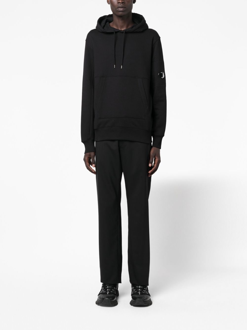 Pull à capuche Noir C-P COMPNY
