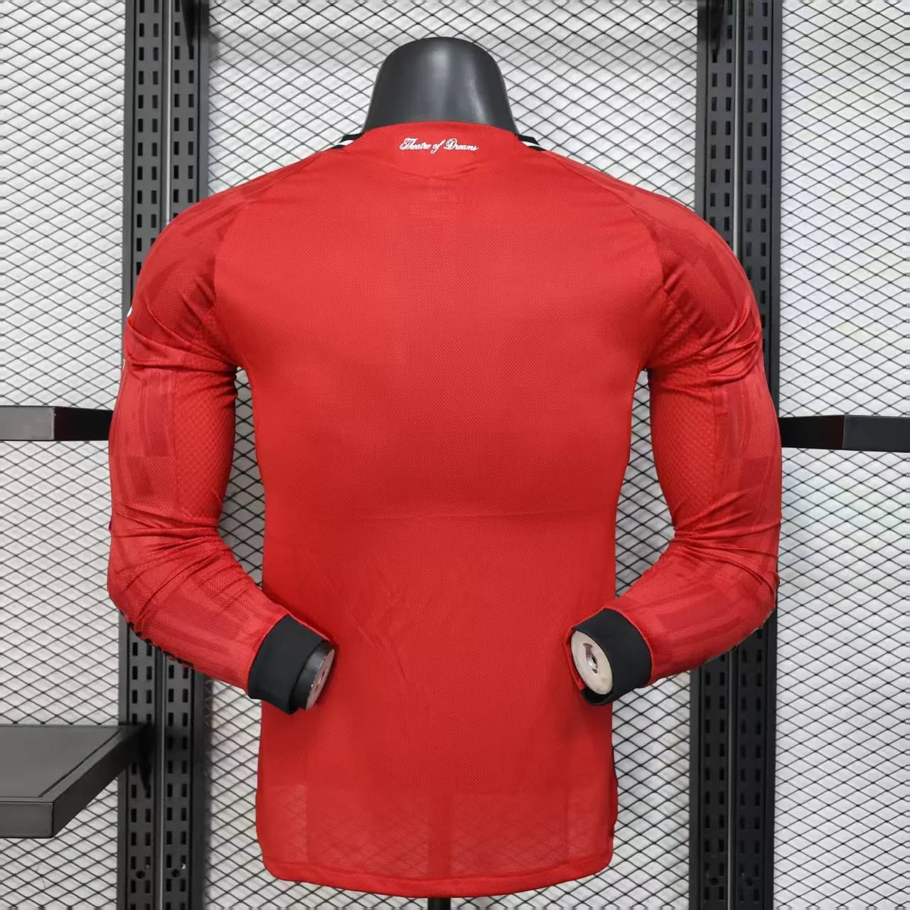 Maillot Manchester United manches longues 2025-26 v1 - vue 2