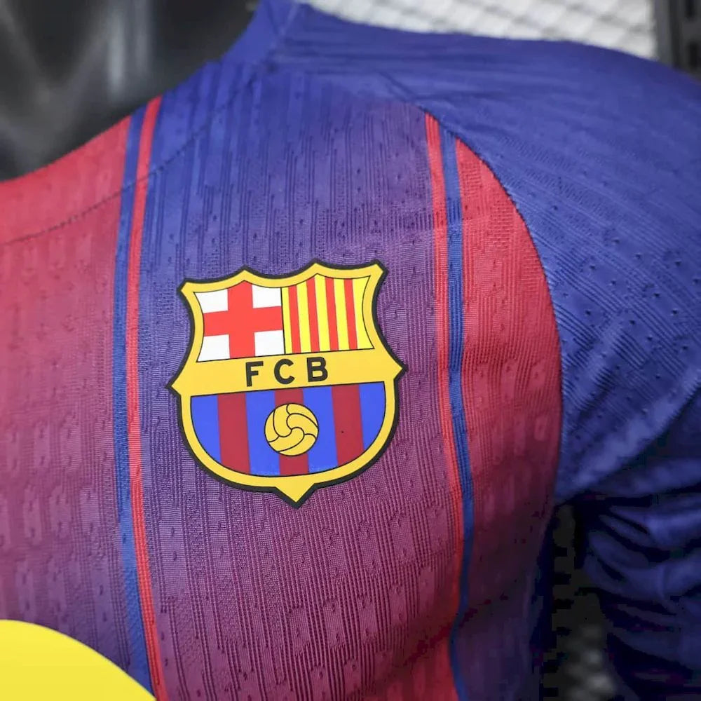 Maillot FC Barcelone manches longues 2025-26 v1 - vue 4
