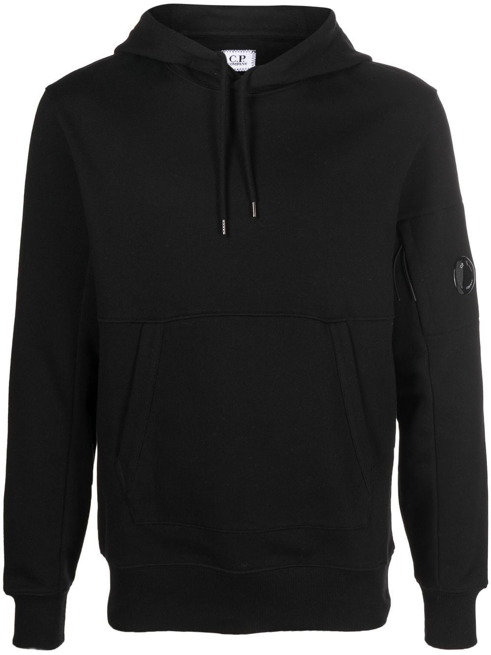 Sweat à capuche Noir Classique C-P COMPNY