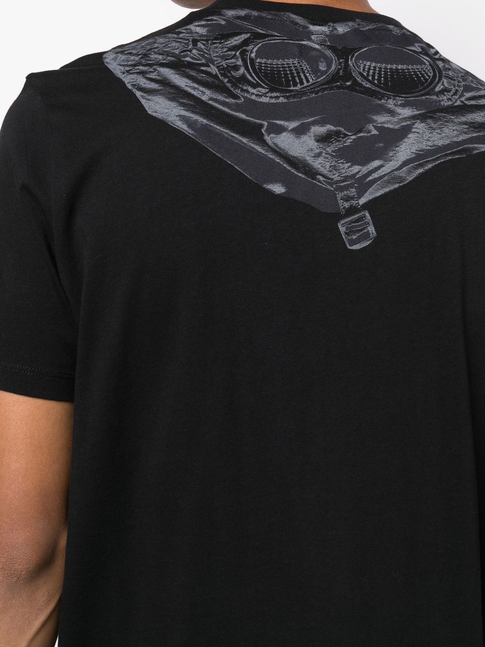 Tee Shirt Noir Classique C-P COMPNY