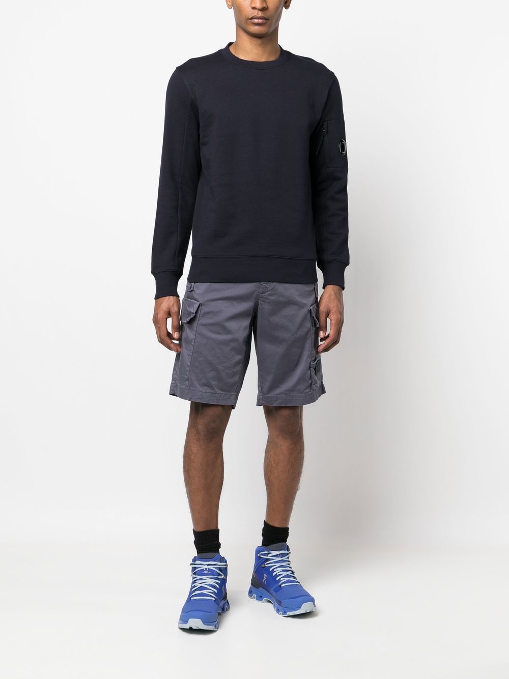 Sweat Noir Classique C-P COMPNY