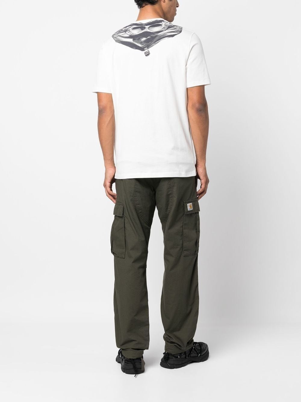 Tee Shirt - Blanc C-P COMPNY