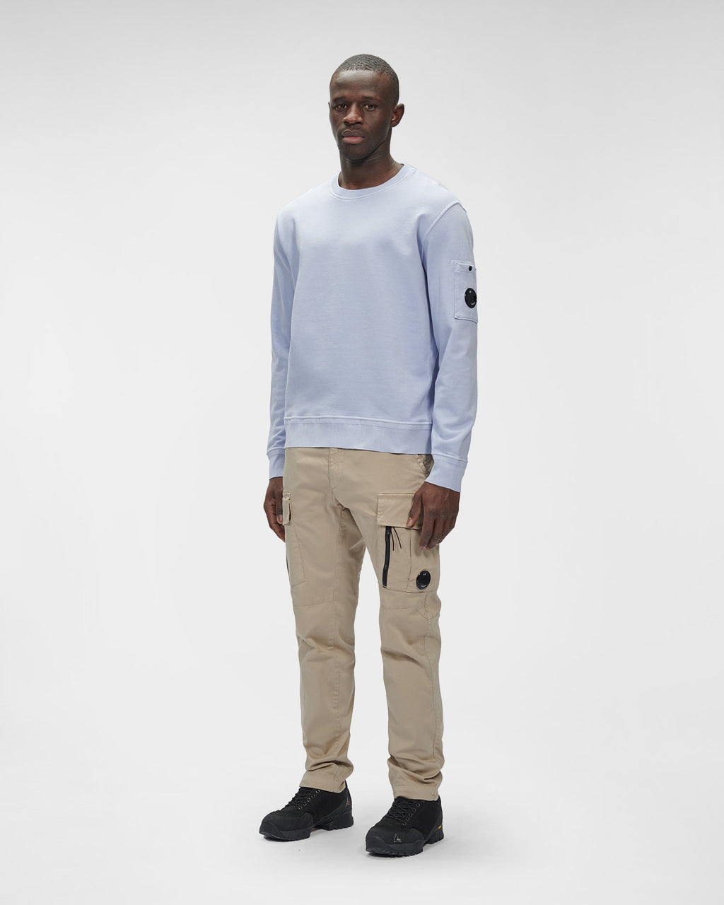 Pull Bleu Ciel en coton C-P COMPNY