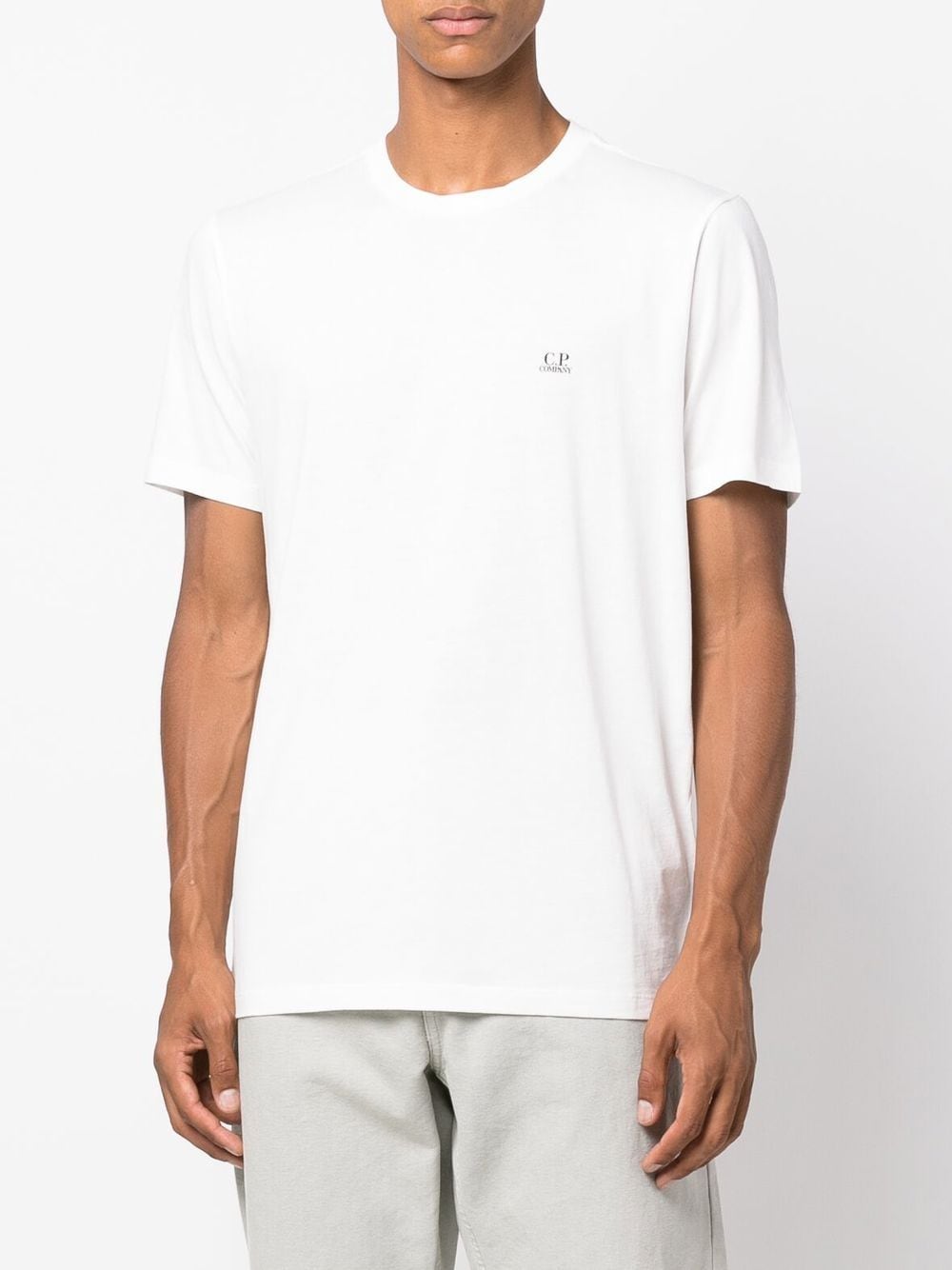 Tee Shirt Blanc Classique C-P COMPNY