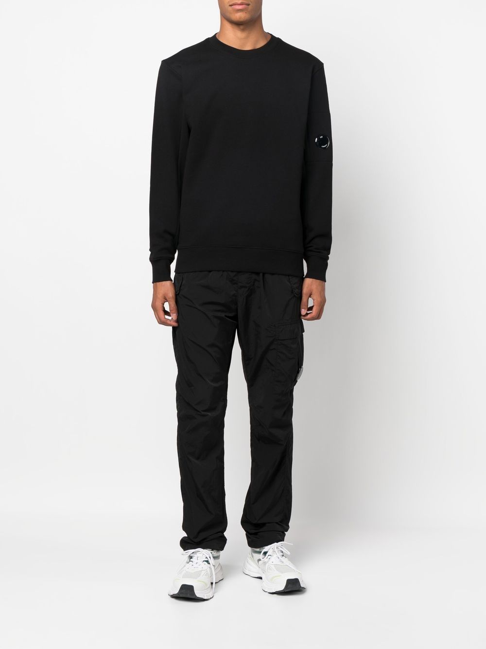 Pull Noir Classique C-P COMPNY