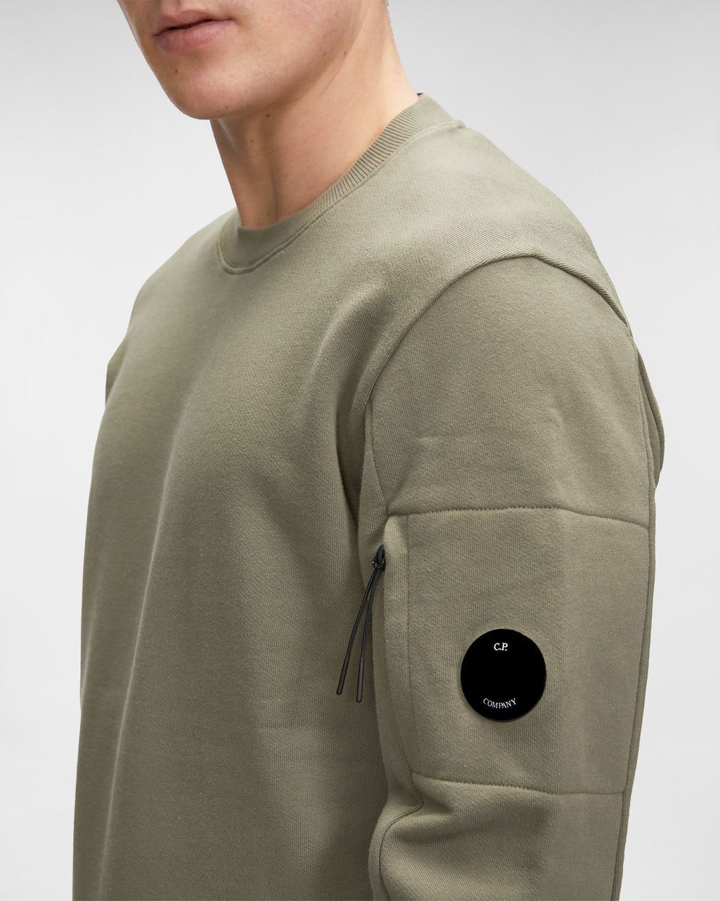 Pull Vert Kaki Classique C-P COMPNY