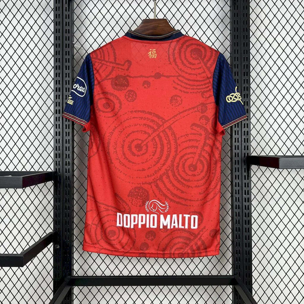 Maillot Cagliari 2025-26 - vue 2