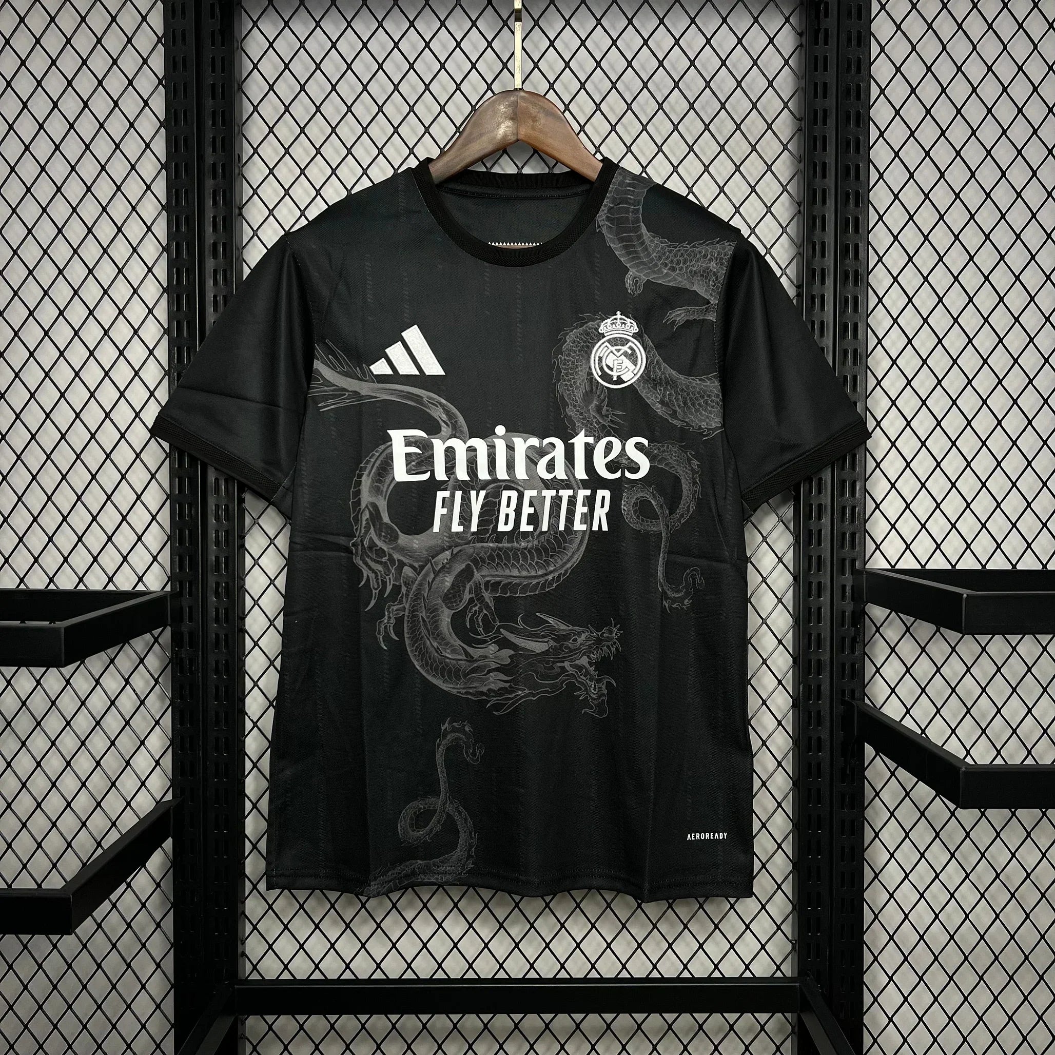 Maillot Real Madrid foot 2024 2025 Noir - vue 1
