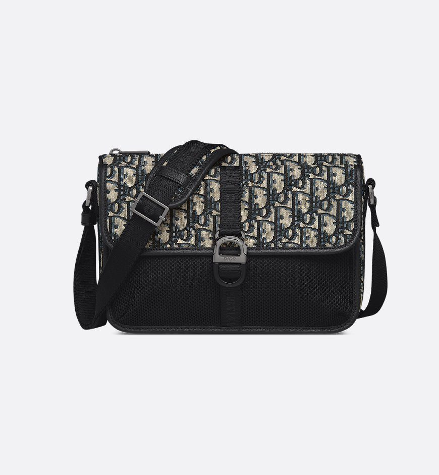 DR2 Sac bandoulière DR2 8 Noir et Beige - vue 1