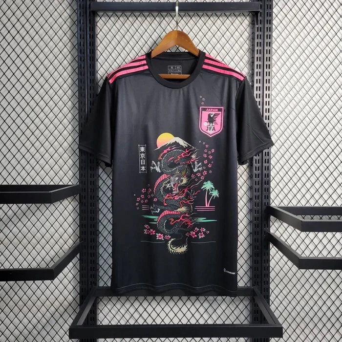 Maillot Japon saison 2023-2024 entrainement noir - vue 1