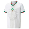 Maillot Maroc saison 2022 extérieur Coupe du Monde blanc - vue 1