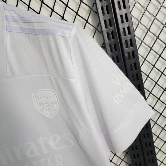 Maillot Arsenal Blanc 2021 2022 - vue 6