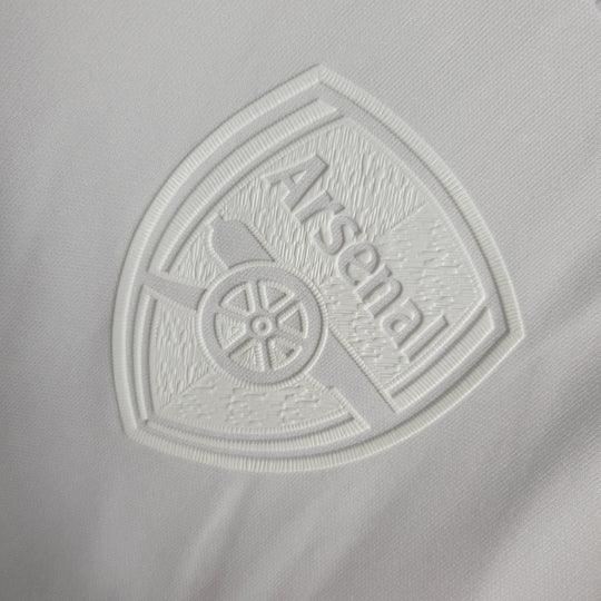 Maillot Arsenal Blanc 2021 2022 - vue 8
