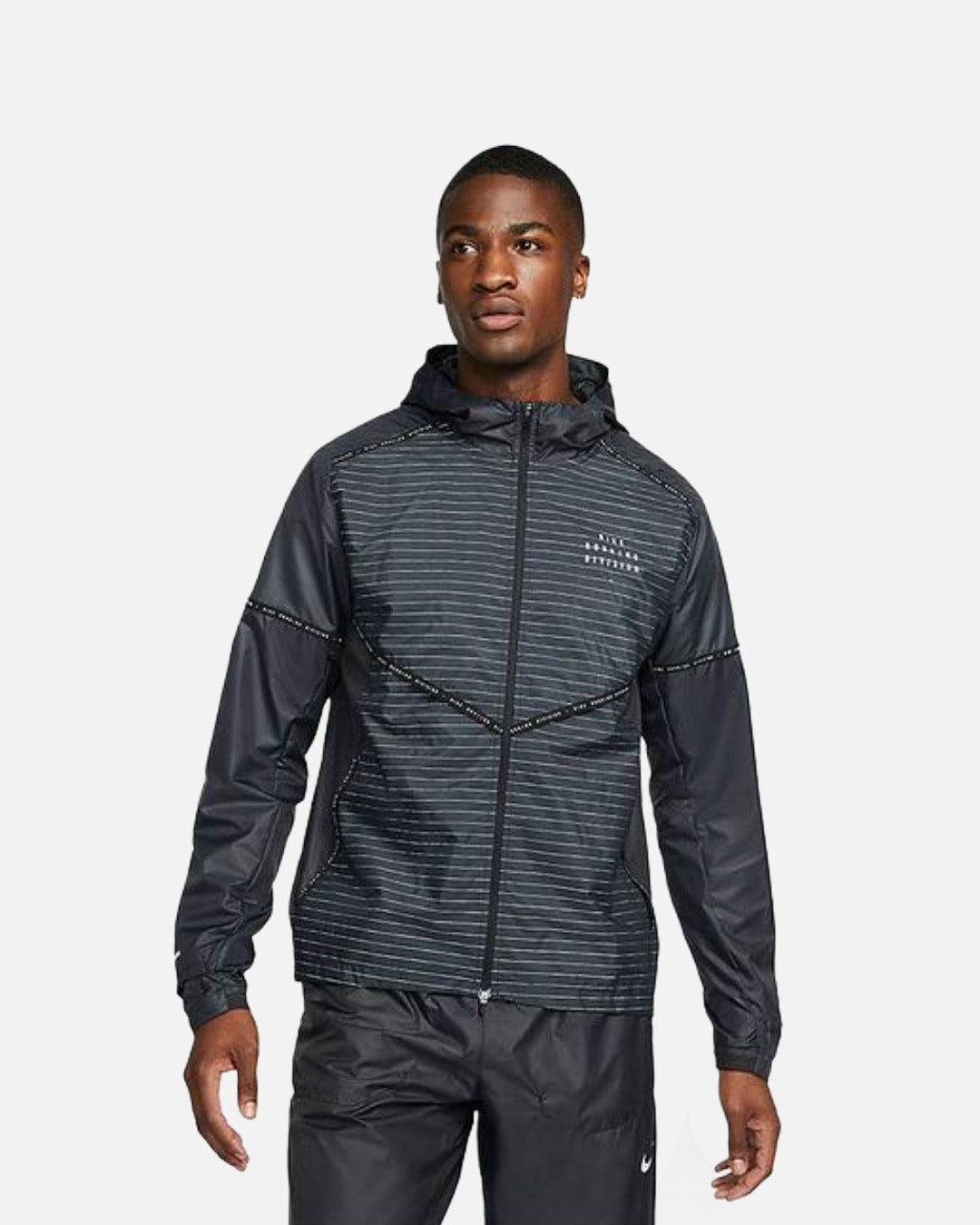 Veste NK RUNNING running - gris - vue 1