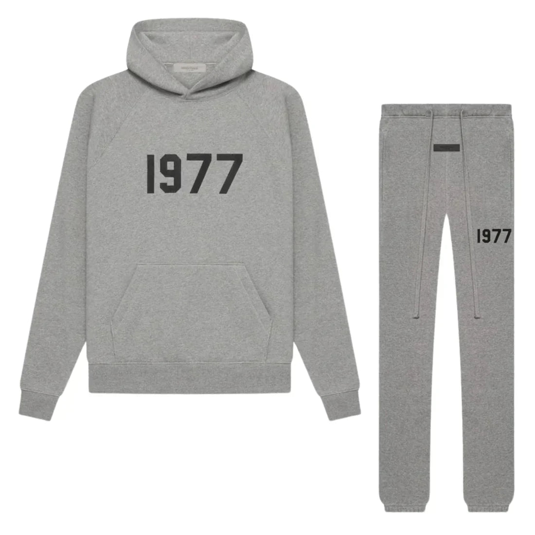 Ensemble Survêtement Streetwear 1977 Dark Oatmeal SS22 – Hoodie & Jogging Premium