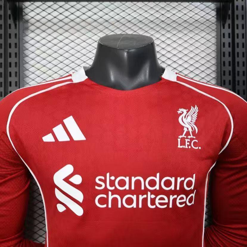 Maillot Liverpool manches longues 2025-26 - vue 2