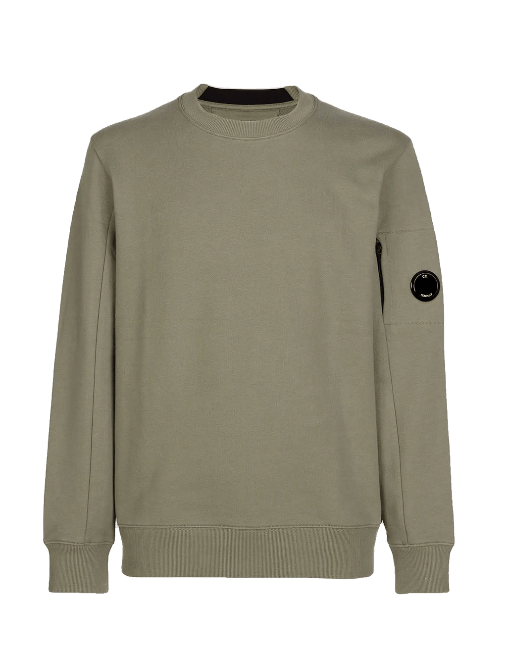 Pull Vert Kaki Classique C-P COMPNY