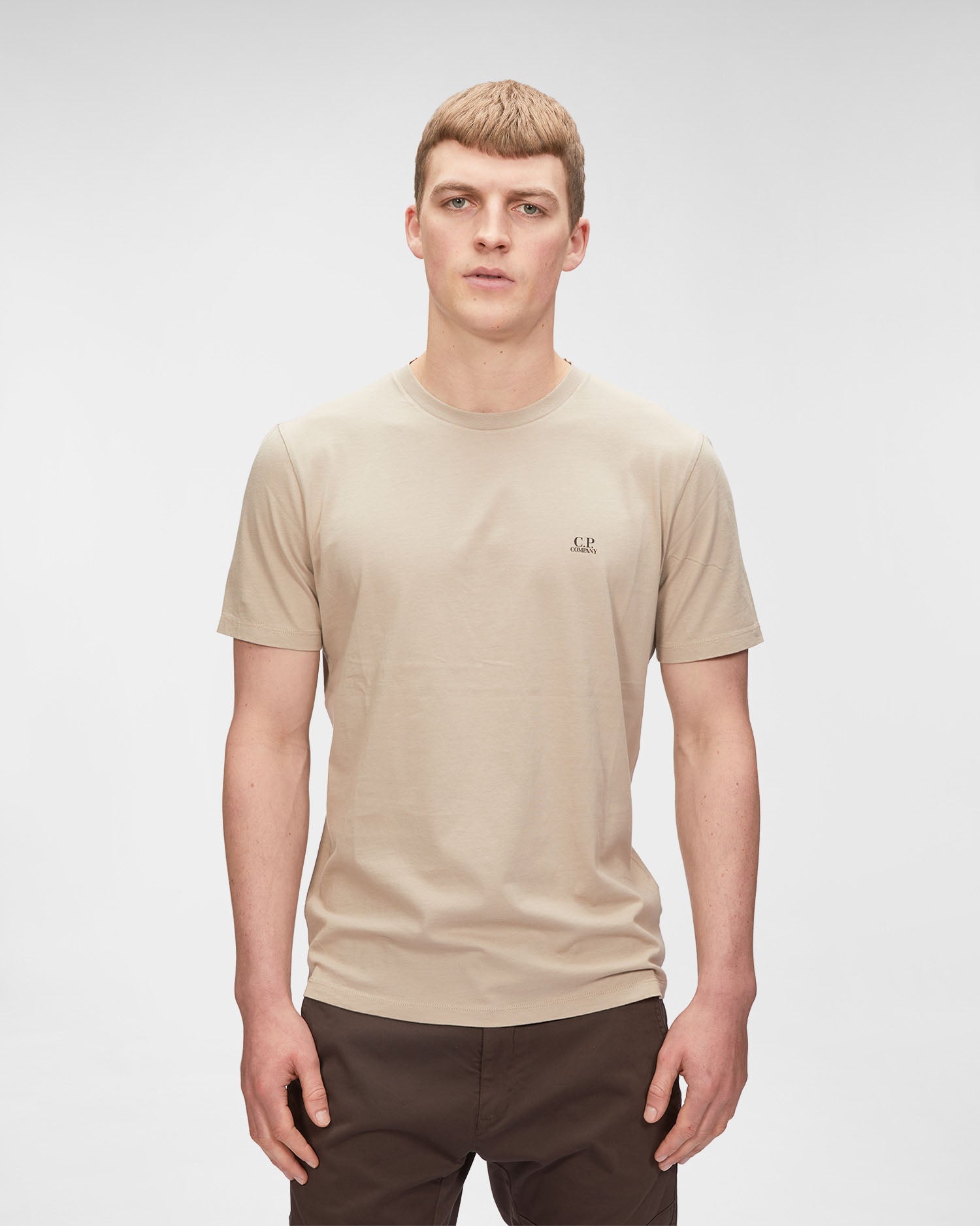 Tee Shirt C-P COMPNY Beige - Cobblestone - C-P COMPNY