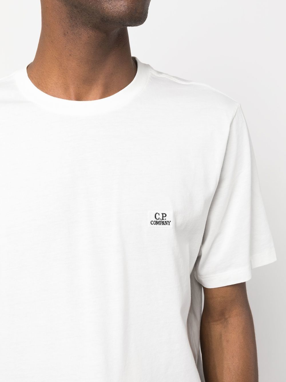 Tee Shirt Blanc Classique - C-P COMPNY