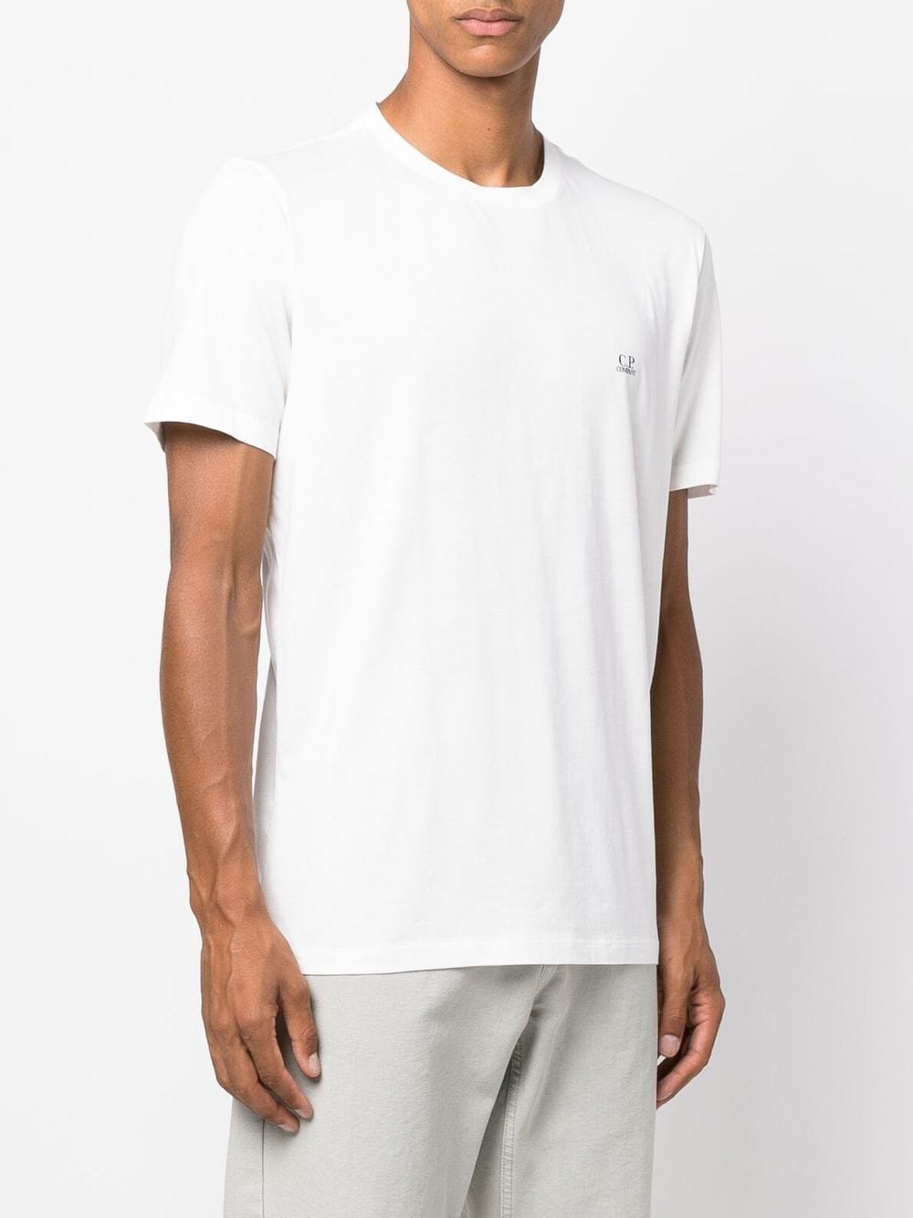 Tee Shirt Blanc Classique C-P COMPNY