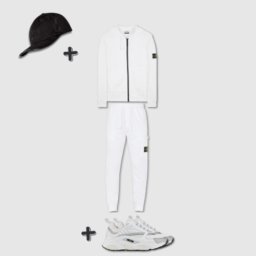 Outfit Stone I. Blanc + Casquette Offerte - vue 2