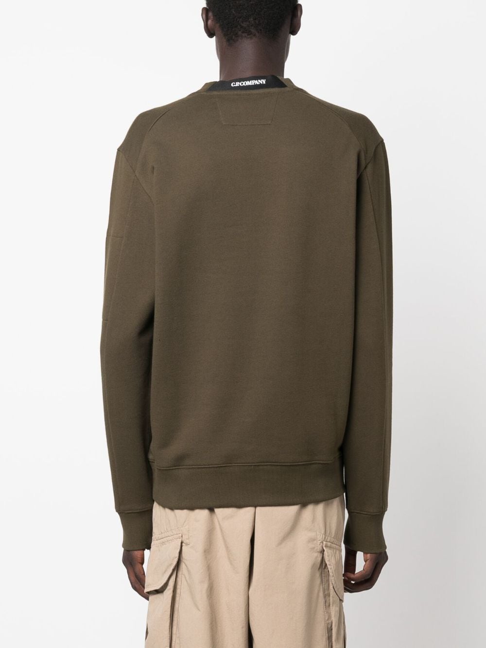 Pull Vert Kaki Classique C-P COMPNY