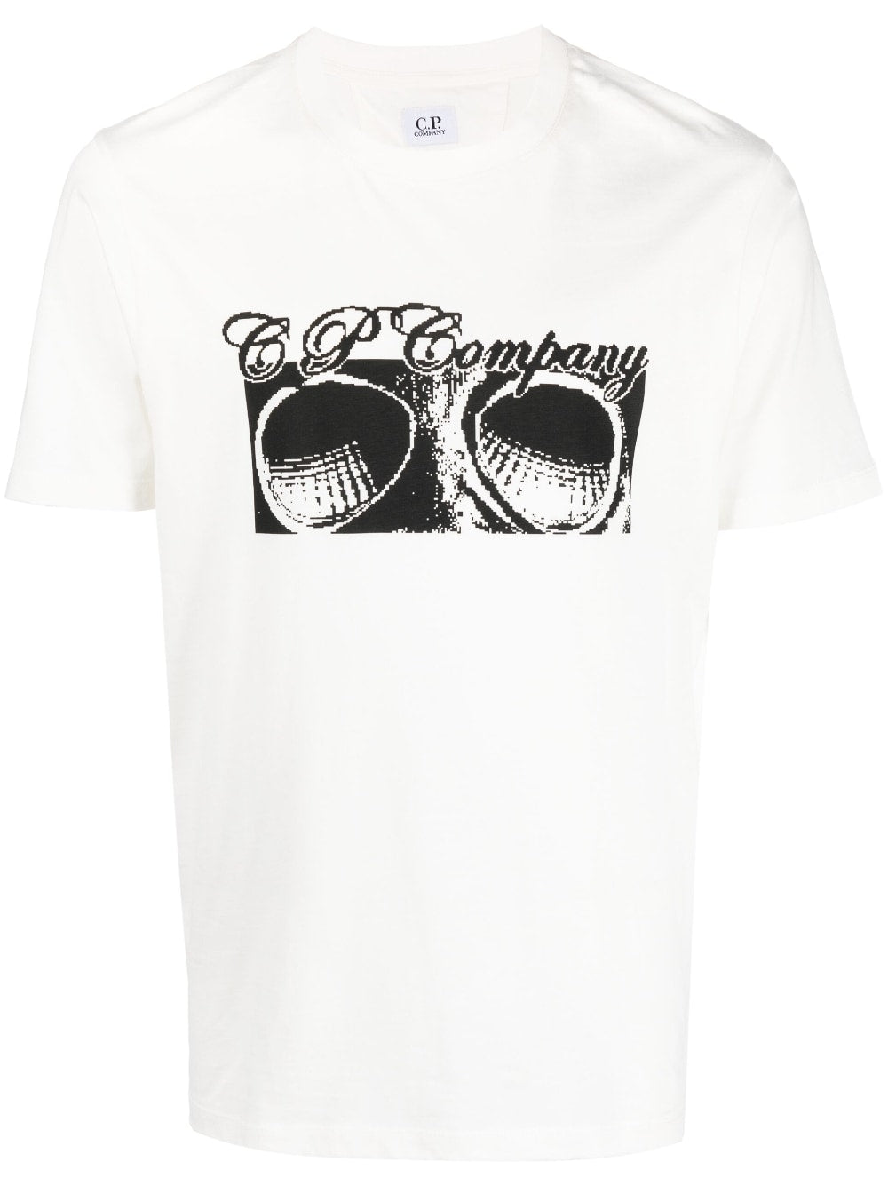 Tee Shirt Blanc C-P COMPNY
