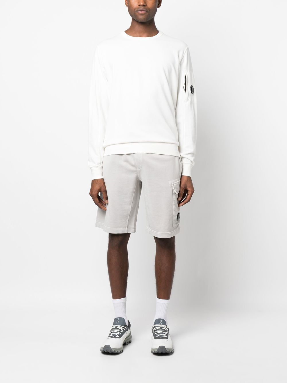 Pull Blanc Classique C-P COMPNY