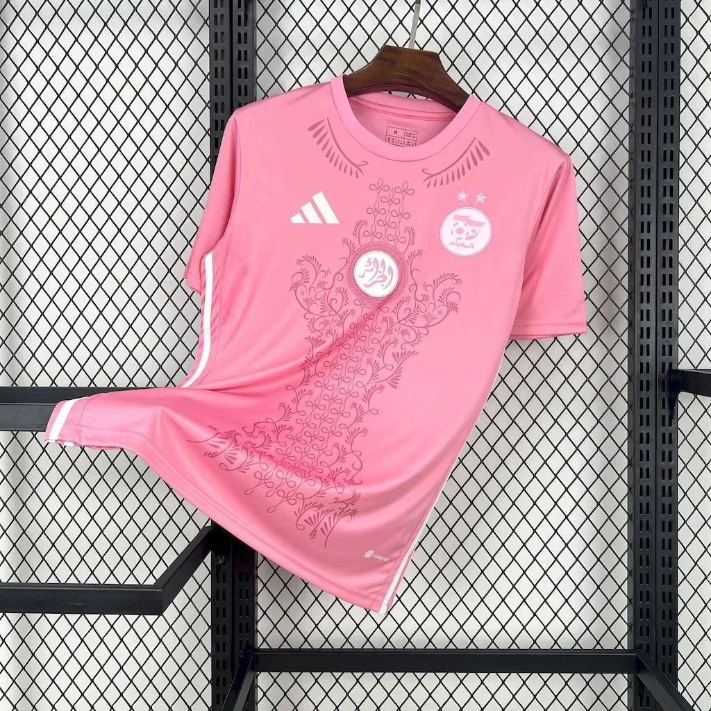 Maillot Algérie foot rose 2025 2026 - vue 1