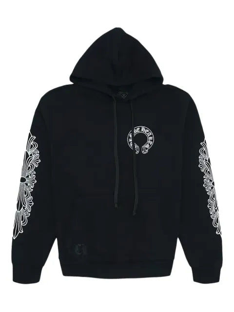 CH-HTS Hoodie Horse Shoe Floral - vue 1