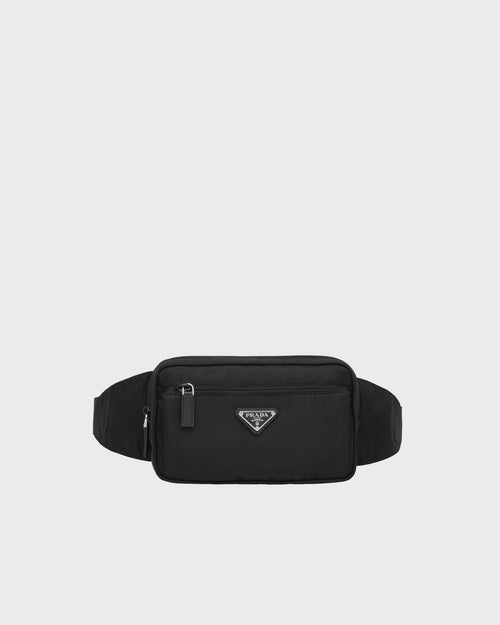 PR-DA2 Sac banane en Re-Nylon et cuir Saffiano v3 - vue 1