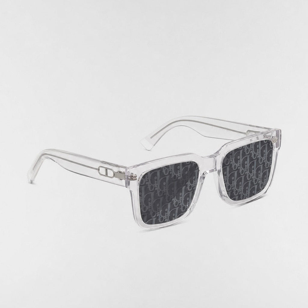 DR3 Lunettes de soleil obliques transparentes - vue 1