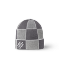 LTV Bonnet et Écharpe Damier Heritage Gris