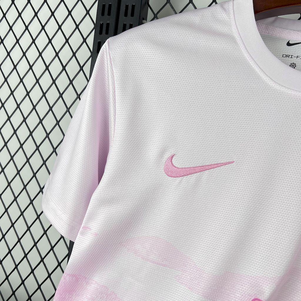 Maillot Brésil Concept Rose & Blanc 2025-26 - vue 3