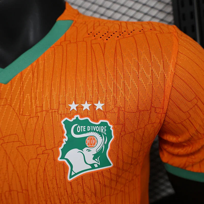 Maillot Côte d'Ivoire Domicile Orange CAN 2025-26 - vue 3