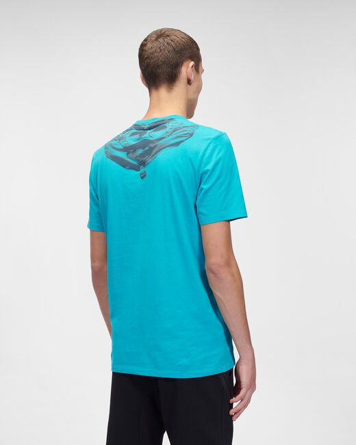 Tee Shirt Bleu Turquoise C-P COMPNY