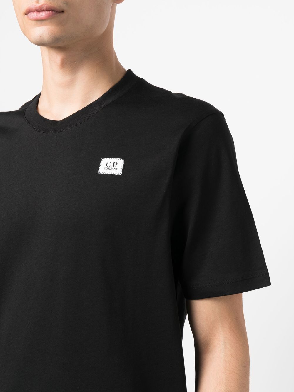 Tee Shirt Noir Classique C-P COMPNY